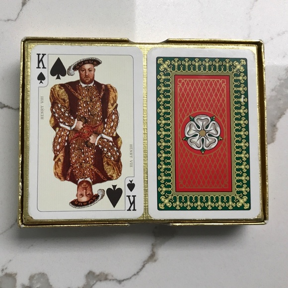 Vintage Tudor Rose Piatnik Playing Cards No 2137 Collector Whist Bridge Canasta - Picture 8 of 9